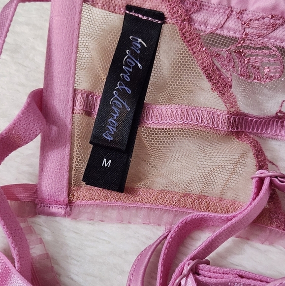 New!For Love and Lemons Grace Halter Bralette - Picture 9 of 10